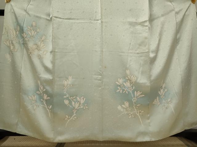 平和屋着物■訪問着 枝花文 暈し染め 金彩 正絹 逸品 AABI8314st