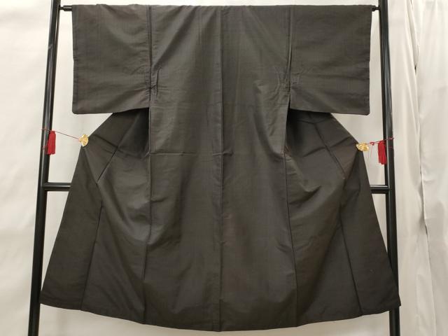 平和屋着物■男性 紬 縞 正絹 逸品 AABI8323st