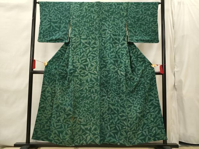 平和屋着物■訪問着 南天文 正絹 逸品 AABI8380st