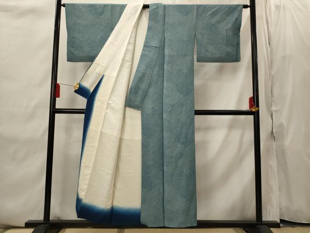 平和屋着物■江戸小紋 寄せ小紋柄 正絹 逸品 AABI8387st