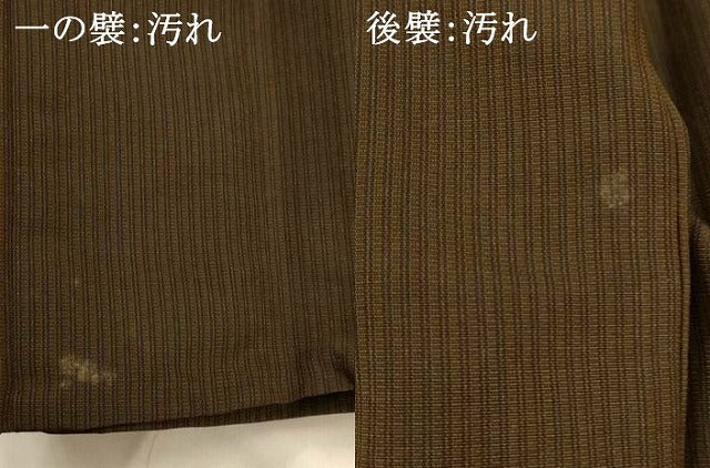 平和屋着物■男性 行灯袴 縞 正絹 逸品 AABI8447st