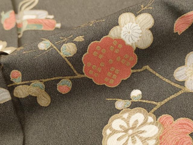 平和屋着物■訪問着 舞花文 暈し染め 金彩 正絹 逸品 AABI8457st