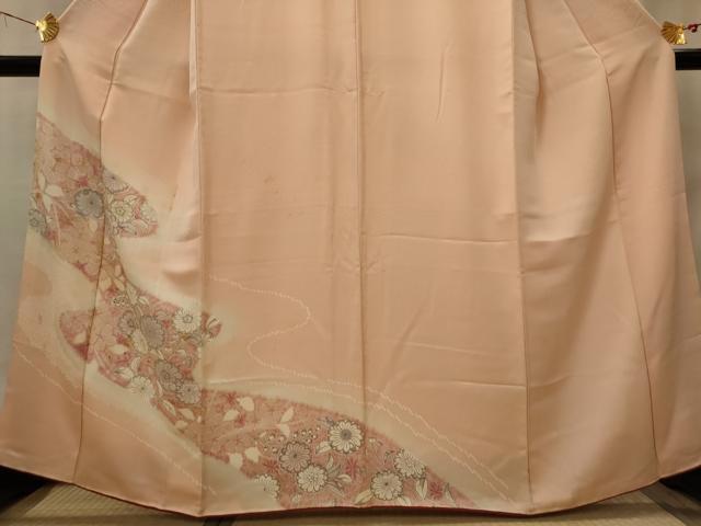 平和屋着物■訪問着 辻が花 暈し染め 正絹 逸品 AABI8463st