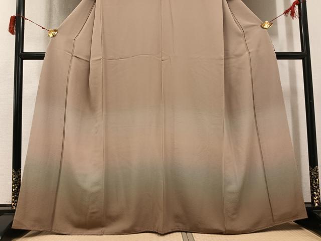 平和屋着物●訪問着 霞文 暈し染め 正絹 逸品 未使用 AABI8492ph