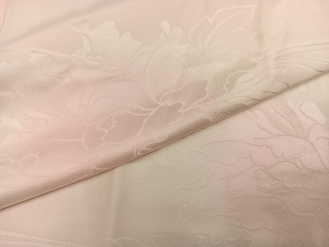 平和屋着物●振袖用長襦袢 袷 花地紋 暈し染め 鈴乃屋扱い 正絹 逸品 AABI8509ph