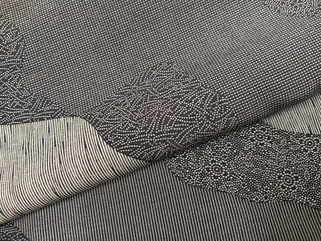 平和屋着物●上質な小紋 道長吉祥文 正絹 逸品 AABI8525ph