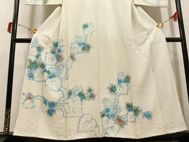 平和屋着物●訪問着 総絞り 桐 正絹 逸品 AABI8564ph