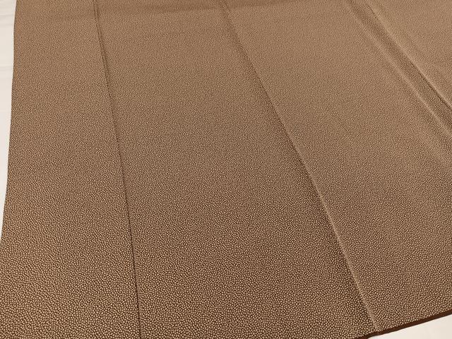 平和屋着物●上質な小紋 氷割れ文 正絹 逸品 AABI8570ph