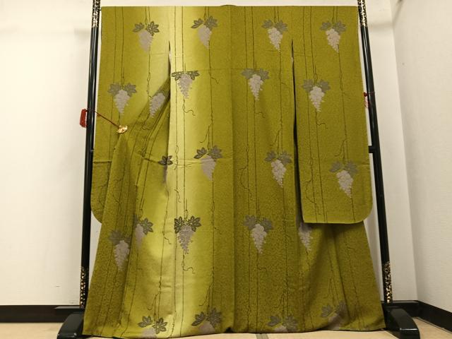 平和屋着物●豪華振袖 藤花房 梅幸茶色 暈し染め やまと誂製 正絹 逸品 未使用 AABI8576ph