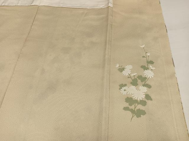 平和屋着物●訪問着 刺繍 枝花文 暈し染め 金彩 正絹 逸品 未使用 AABI8580ph