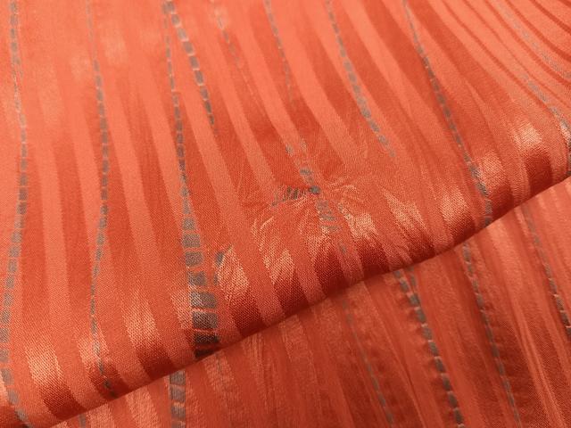平和屋着物●長襦袢 無双仕立て 絞り 間道 半衿刺繍 正絹 逸品 AABI8604ph