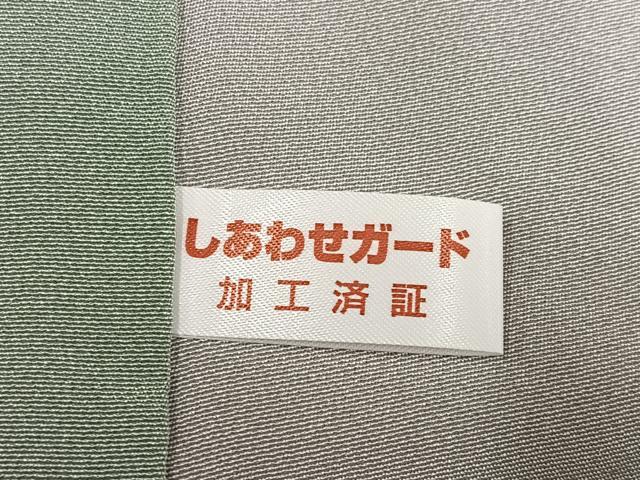 平和屋着物●訪問着 友禅 作家物 浜松花文 暈し染め 正絹 逸品 未使用 AABI8610ph