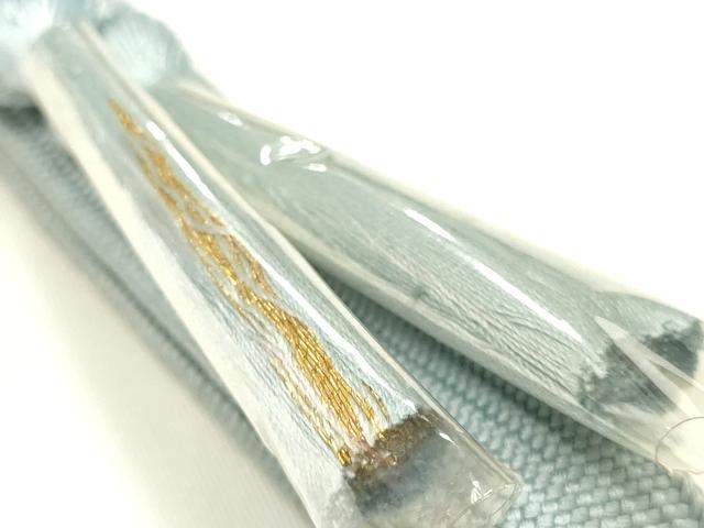 平和屋本店●和装小物 帯締め・帯揚げセット 高麗組 舞花文 金糸 金彩 暈し染め 正絹 逸品 未使用品あり AABI8678ay