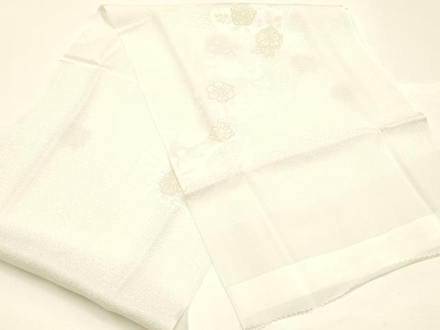 平和屋本店●和装小物 帯締め・帯揚げ・扇子セット 礼装用 唐組 辻が花 金糸 亀房付き 正絹 逸品 未使用 AABI8689ay