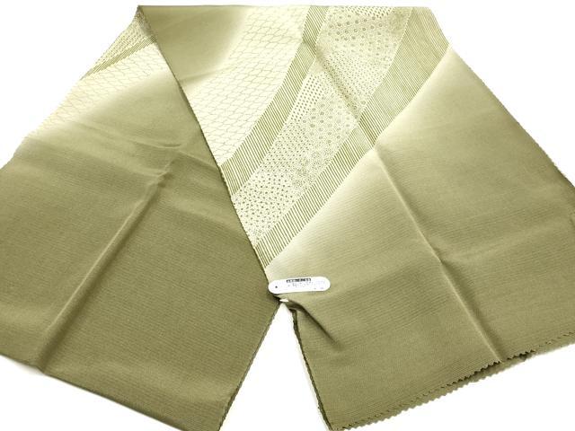 平和屋着物●和装小物 帯締め・帯揚げセット 笹浪組 吉祥模様 暈し染め 正絹 逸品 未使用 AABI8746ay