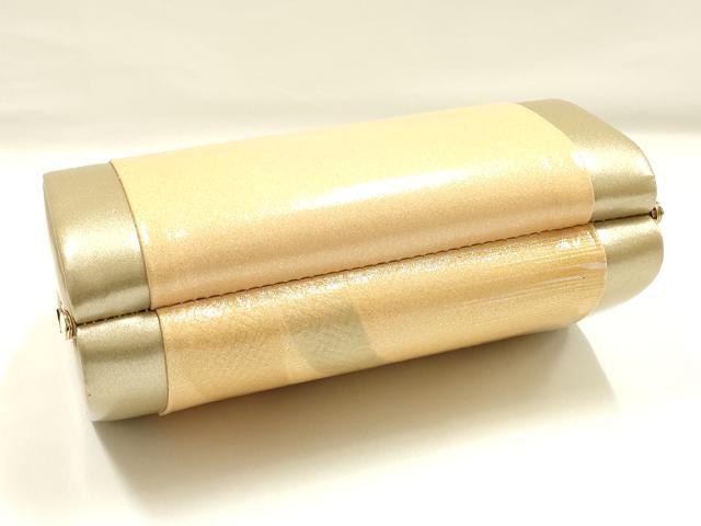 平和屋着物▼和装小物 和装バッグ ハンドバッグ 花柄 螺鈿 金彩 逸品 AABI8798ay