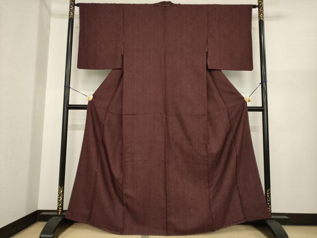 平和屋着物●紋屋井関 御寮織 お召 桐竹鳳凰 正絹 逸品 AABI8821ck