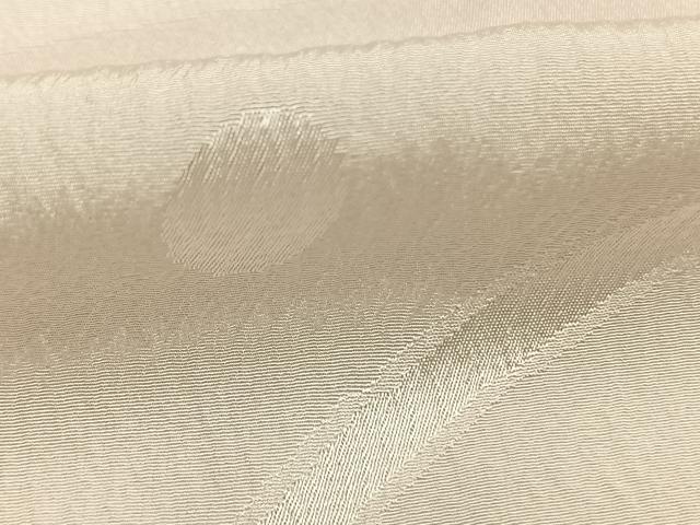 平和屋着物●長襦袢 無双仕立て 露芝地紋 暈し染め 半衿刺繍 正絹 逸品 AABI8881fy