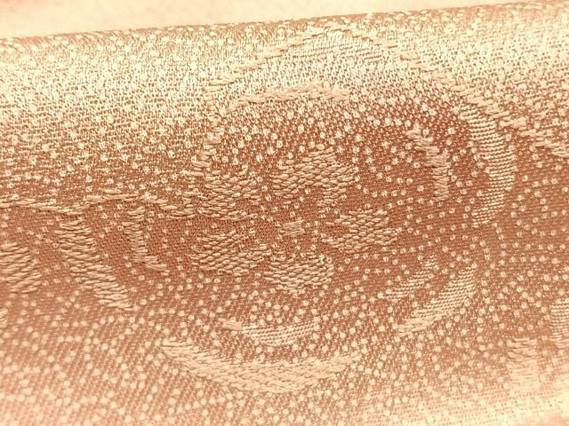 平和屋着物●江戸小紋 切嵌花文 暈し染め 正絹 逸品 AABI8885fy