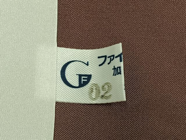 平和屋着物●訪問着 紬地 花織 横段文 正絹 逸品 未使用 AABI8896fy