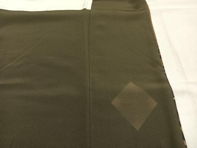 平和屋着物●上質な小紋 エジプト壁画文様 正絹 逸品 AABI8898fy