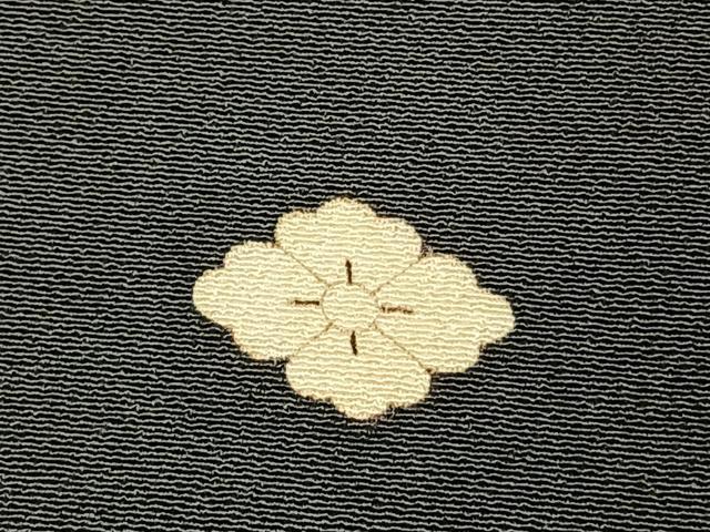 平和屋着物●豪華黒留袖 刺繍 吉祥文 金糸 金彩 正絹 逸品 AABI8900fy