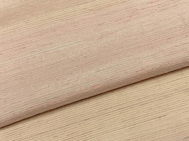 平和屋着物●紅花紬 米沢 霞文 正絹 逸品 AABI8902fy