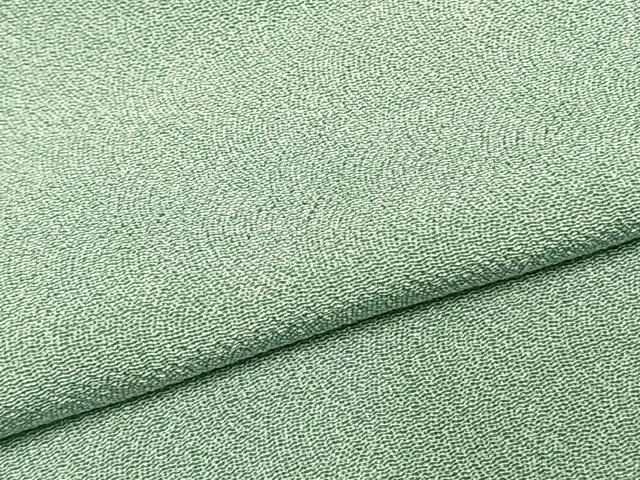 平和屋着物●平山本風 江戸小紋 鮫小紋柄 鬼しぼ縮緬 正絹 逸品 未使用 AABI8920fy