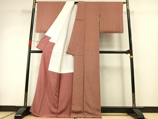 平和屋着物●江戸小紋 鮫小紋柄 正絹 逸品 未使用 AABI8930fy