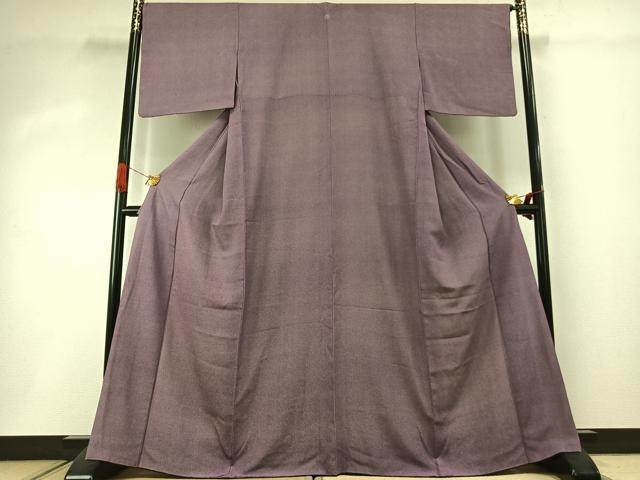 平和屋着物●江戸小紋 鮫小紋柄 正絹 逸品 AABI8967fy