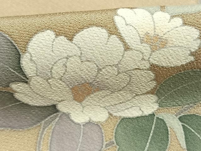 平和屋着物●訪問着 友禅 作家物 枝花文 暈し染め 正絹 逸品 AABI9060fy