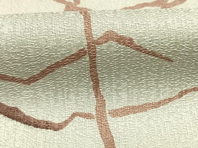 平和屋着物●上質な小紋 幾何学文様 正絹 逸品 AABI9065fy