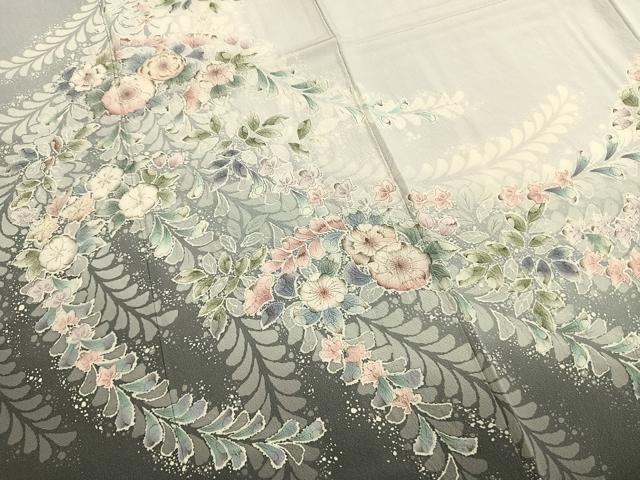 平和屋着物●訪問着 絞り 辻が花 暈し染め 正絹 逸品 AABI9158fy