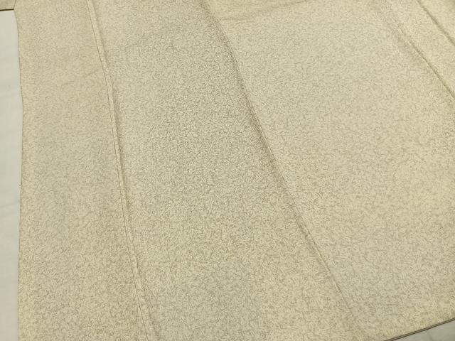 平和屋着物●上質な小紋 花唐草文 正絹 逸品 AABI9177fy