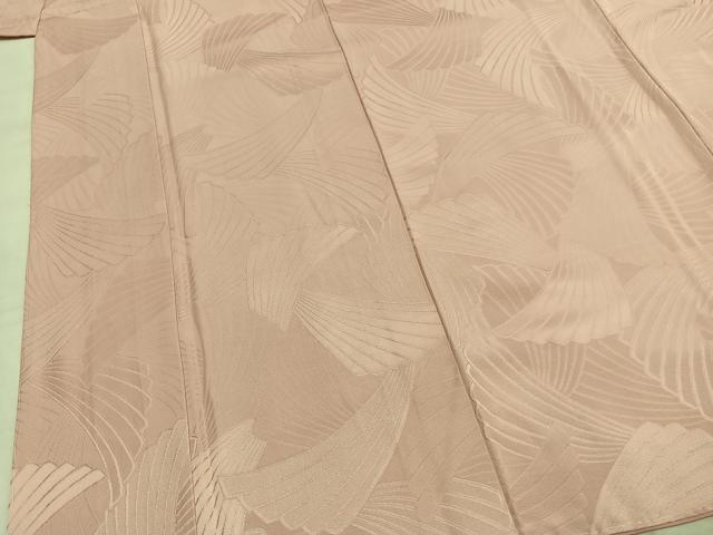 平和屋着物●上質な色無地 立波地紋 虹色 正絹 逸品 未使用 AABI9212fy