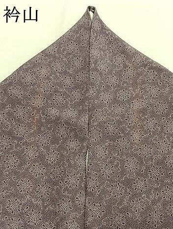 平和屋着物●伝統工芸士 保科土山 江戸小紋 舞花文 正絹 逸品 AABI9216fy