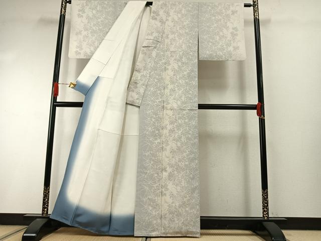 平和屋着物●結城紬 奥順 はたおり娘 100亀甲 唐草文 証紙付き 正絹 逸品 AABI9227fy