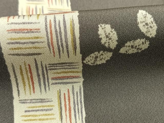 平和屋着物●上質な小紋 舞葉間道 蛍暈し 正絹 逸品 AABI9267fy