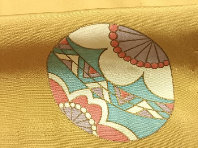 平和屋着物●長襦袢 無双仕立て 兎 毬 正絹 逸品 AABI9334fy