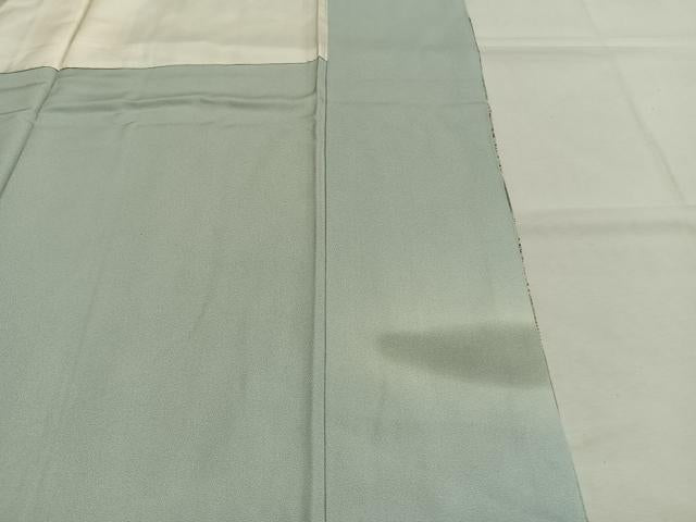 平和屋着物●訪問着 流水箔散らし文 暈し染め 金銀彩 正絹 逸品 AABI9355fy