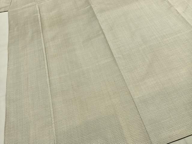 平和屋着物●本場大島紬 白大島 100亀甲 総詰め 正絹 逸品 AABI9383fy