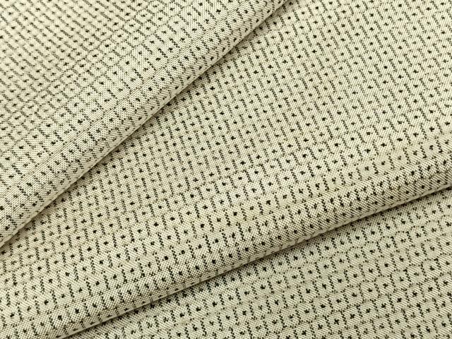 平和屋着物○本場大島紬 白大島 100亀甲 総詰め 正絹 逸品 AABI9383fy