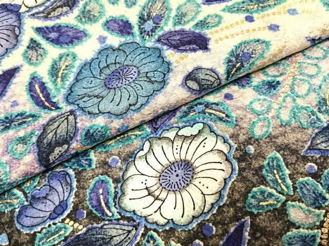 平和屋着物●豪華振袖 作家物 辻が花 暈し染め 金彩 正絹 逸品 AABI9443fy