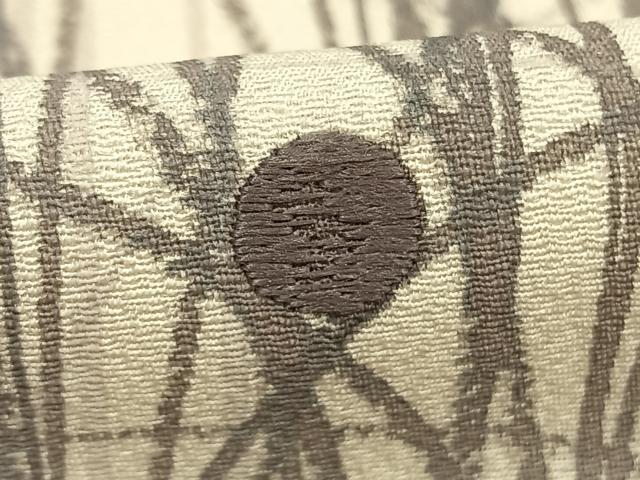 平和屋着物●訪問着 刺繍 草花文 正絹 逸品 未使用 AABI9452fy