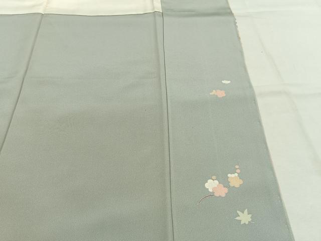 平和屋着物●訪問着 友禅 作家物 草花文 暈し染め 金彩 正絹 逸品 AABI9463fy