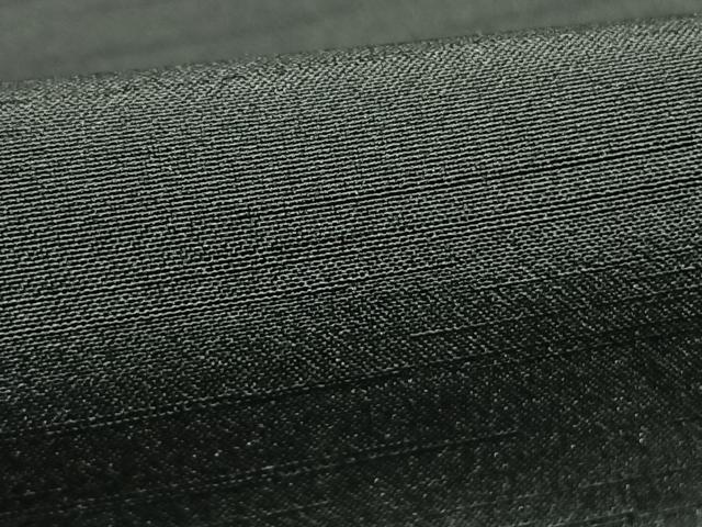 平和屋着物●男性 色無地 アンサンブル 黒地 キングサイズ 洗える着物 AABI9475fy