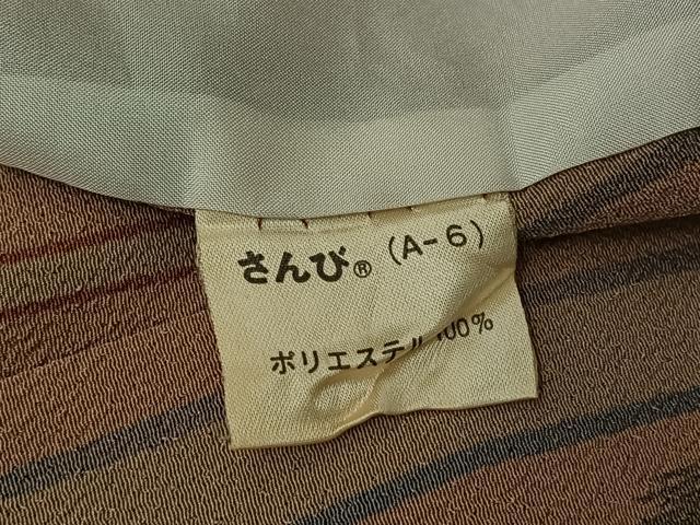 平和屋着物▽小紋 単衣 蚊絣文 さんび謹製 洗える着物 AABI9551jh