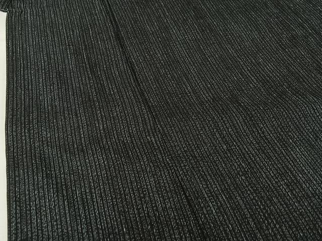 平和屋着物▽男性 紬 単衣 縞 正絹 逸品 AABI9602jh