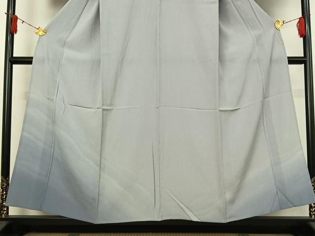 平和屋着物▽訪問着 単衣 霞文 暈し染め 正絹 逸品 未使用 AABI9636jh