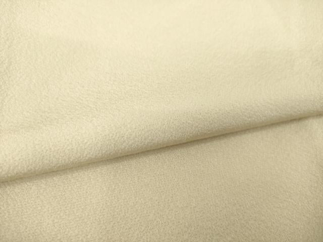 平和屋着物●上質な色無地 枯色 正絹 逸品 AABI9641ck